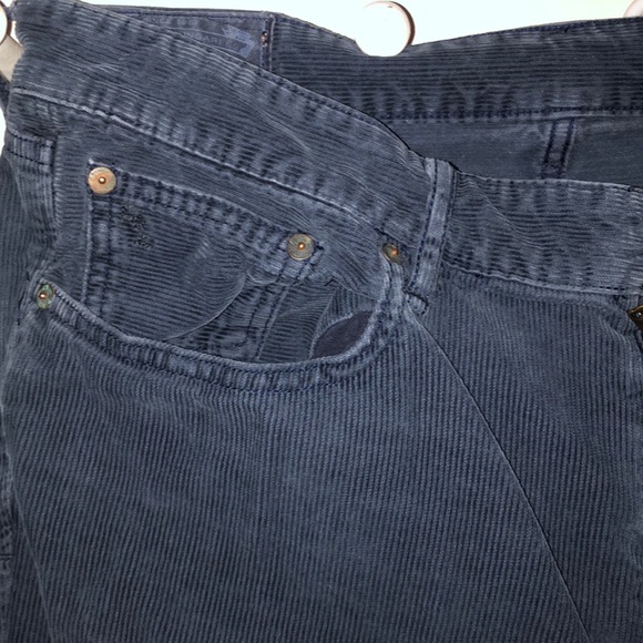 Polo corduroy navy blue pants - Picture 2 of 6